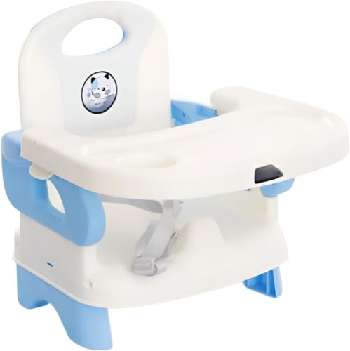 Syfunnyき ベビーローチェア 赤ちゃん 子供 洗える お食事椅子 携帯ベビーシート お手入れ簡単 ダイニング 旅行用/外食/家庭用 持ち運び便利 ロータイプ (2)