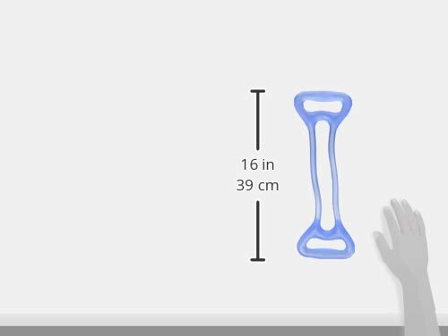 CanDo Jelly Expander Double extenseur élastique bleu pour tonifier le corps - 4