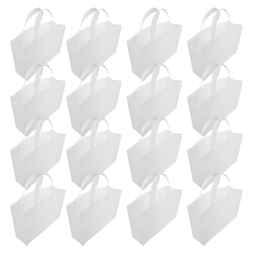 Cabas non tissés blancs grand format pour transporter vos charges lourdes
