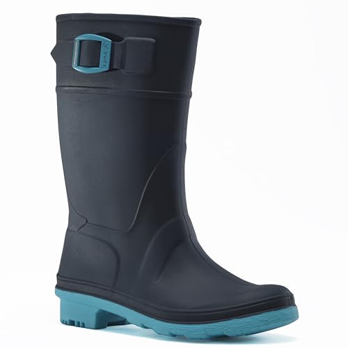 Kamik Kids Raindrops Rain Boots,Turquoise,