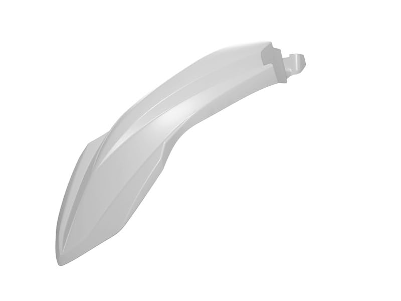 Guardabarros delantero alto para Yamaha Tenere 700 2019-2024 blanco de plástico polipropileno