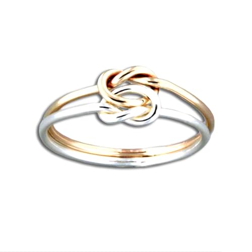 Handmade Double Knot Gold Filled & Sterling Silver for Women