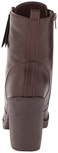 Image of Soda Women's Malia Faux Lace Up Chunky Lug Sole Combat Boot
