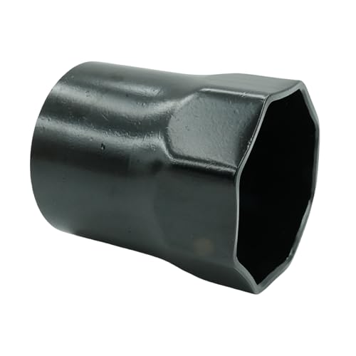 Image of 2-3 /4-Inch 8 Point Wheel Bearing Locknut Socket, 3 /4-Inch Drive, for Axle Nut Socket, Remove and Install Wheel Bearing Nuts, Carbon Steel, Powder-Coated (2-3 /4 inch 8PT, 3 /4 inch Drive)