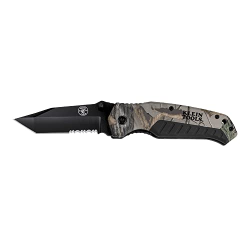 Pocket Knife, REALTREE XTRA Camo, Tanto Blade,Camouflage - Klein Tools 44222