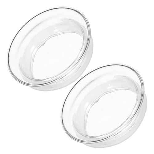 TOYANDONA 2 pezzi Coperchio per Caraffa d'Acqua in Vetro con Chiusura Ermetica Antipolvere Copertura Resistente e Facile da Usare per Caraffe in Cucina e Ristorazione