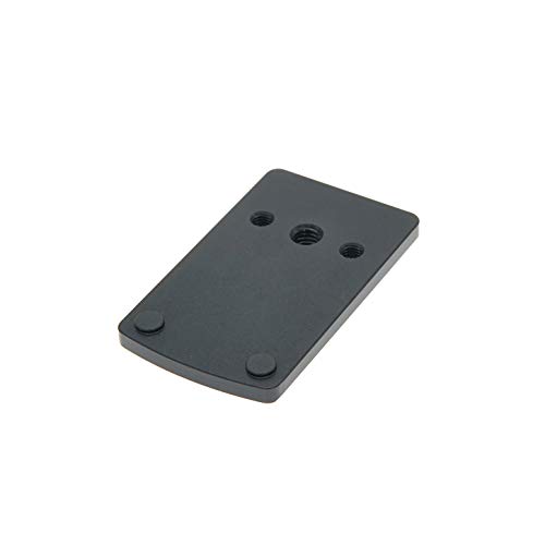 DPP Titanium Rear Sight Dovetail Mount/Mounting Plate/Adapter Compatible with Glock Holosun 507K,Shield RMS