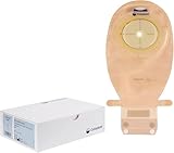 Ostomy Pouch SenSura Xpro One-Piece System 3/8 to 3 Inch Stoma Drainable Flat, Trim to Fit