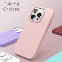 JETech Silikon Hülle für iPhone 15 Pro Max, Rosa – Ansicht 6