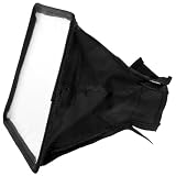 Tragbare Kamerablitz Softbox mit Diffusoraufsatz für Kamerablitze