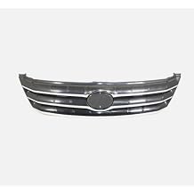 Bumper Grille For 2005 2006 2007 FOR Toyota Avalon Sedan Textured Black w/Chrome Molding 53101AC030C0 TO1200287 14447951 Limited Touring XL XLS