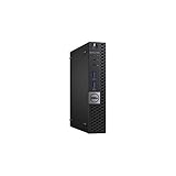 DELL OPTIPLEX 7040 6th Gen Micro Business Desktop Computer, Intel Quad Core i7 6700T up to 3.6GHz, 16G DDR4, 256GB SSD, WiFi,HDMI, DP, Win 10 64-Bit Supports EN/ES/FR(CI5) (Renewed)