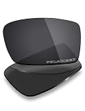 Mryok Plus Polarized Replacement Lenses Compatible with Oakley Twitch Sunglasses, HD Polarized, UV Protection, Impact Resistant & Perfectly Fit - Stealth Black