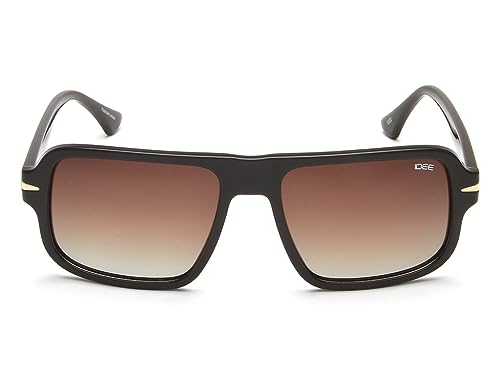 Image of IDEE sunglasses| 100% UV Protected | Gradient | Full Rim | Square | Men | Large | Polycarbonate Frame | Gradient TAC Lens