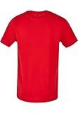 Build Your Brand Men Bb010-Basic Round Neck T-Shirt Cityred M