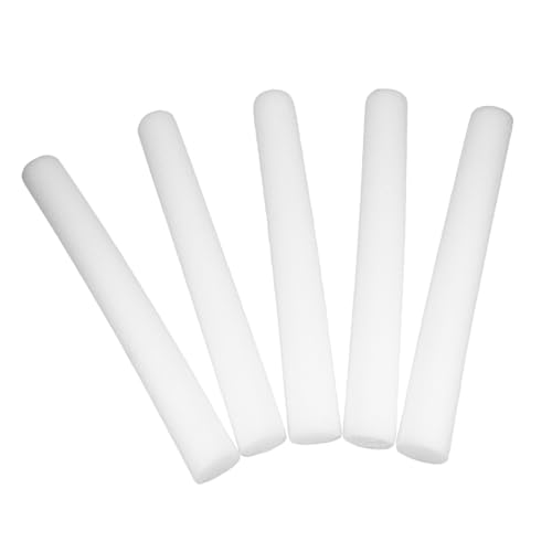 KONTONTY 5piezas Tubos De Espuma Floral Para Arreglos Diy Cilindros Blancos Ligeros Para Manualidades y Decoración Versátiles Para Floristerías y Uso Hogar