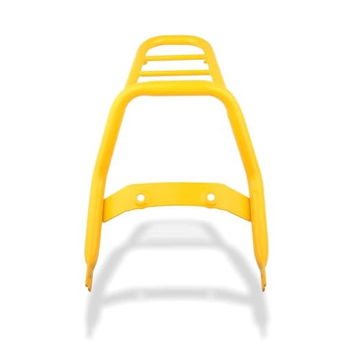 Porte-bagages arrière jaune pour Monkey 125 pour fixer un top case facilement