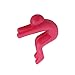 Silicone anti rovesciamento Villain Accentuazione sollevare il coperchio per pentola copertura anti-overflowing cucina forniture strumento Phone Holder stand taglia unica Red