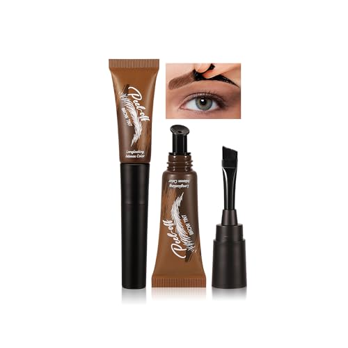 MIESCHER Eyebrow Gel Peel Off, Brow Tattoo with 150°Small Curved