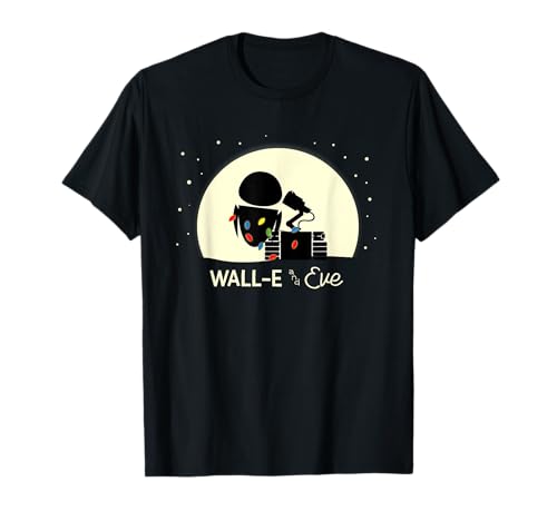 Disney and Pixar’s Wall-E and Eve Holiday Camiseta