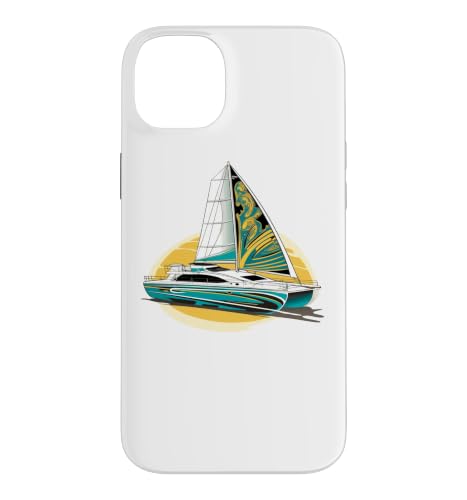 �Z�[�����O���b�g�A�Z�[�����O�Z�C���{�[�g�A�J�^�}�����{�[�g, Catamaran-boat �X�}�z�P�[�X iPhone 14 Plus �p