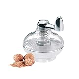 Westmark Muskatmühle, Mit Vorratsfläche, Kunststoff/Rostfreier Edelstahl, Silber/Transparent, 69572260, Mühle