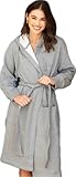 Terry Town Sweatshirt Hoodie Robe (US, Alpha, X-Large, Regular, Regular)