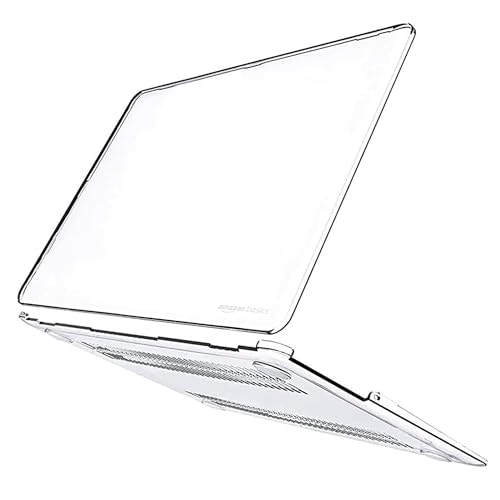 Image of Amazon Basics 13.3 inch Hard Case Laptop Cover for MacBook Air M1 | Waterproof | Compatible with 2018 /2019 /2020 MacBook Air M1 A2337 A2179 A1932