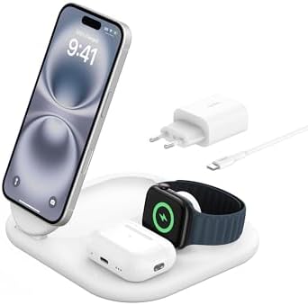 Belkin BoostCharge Charger Inductive 3 in 1 Charging Stat…