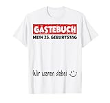 Das Gästebuch Geschenk zum Geburtstag