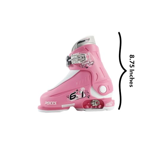 ROCES IDEA UP Adjustable Ski Boots for Kids – Youth & Toddler Ski Boots with Single Buckle – Expandable Downhill Ski Boots for Growing Feet – Girls & Boys Sizes - Image 8