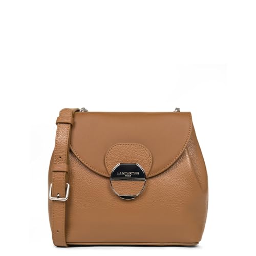 LANCASTER Sac trotteur bandoulière Pia petit sac à main en cuir noir