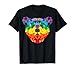 Geometric Bear LGBT Rainbow Flag Gay Pride Men Women T-Shirt
