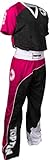 TOP TEN Kickboxuniform „Bow“ - schwarz-pink-Weiss, Gr. XL