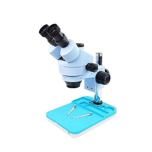 Microscope stéréo zoom 7X-45X trinoculaire HD avec LED pour réparation électronique précise - 4