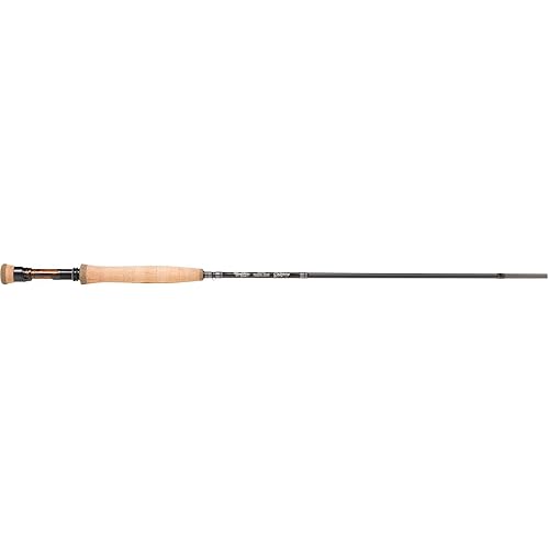 Moonshine Rod Co. Fly Fishing Rod with Carrying Case and Extra Rod Tip Section, Slow-Medium-Fast Action