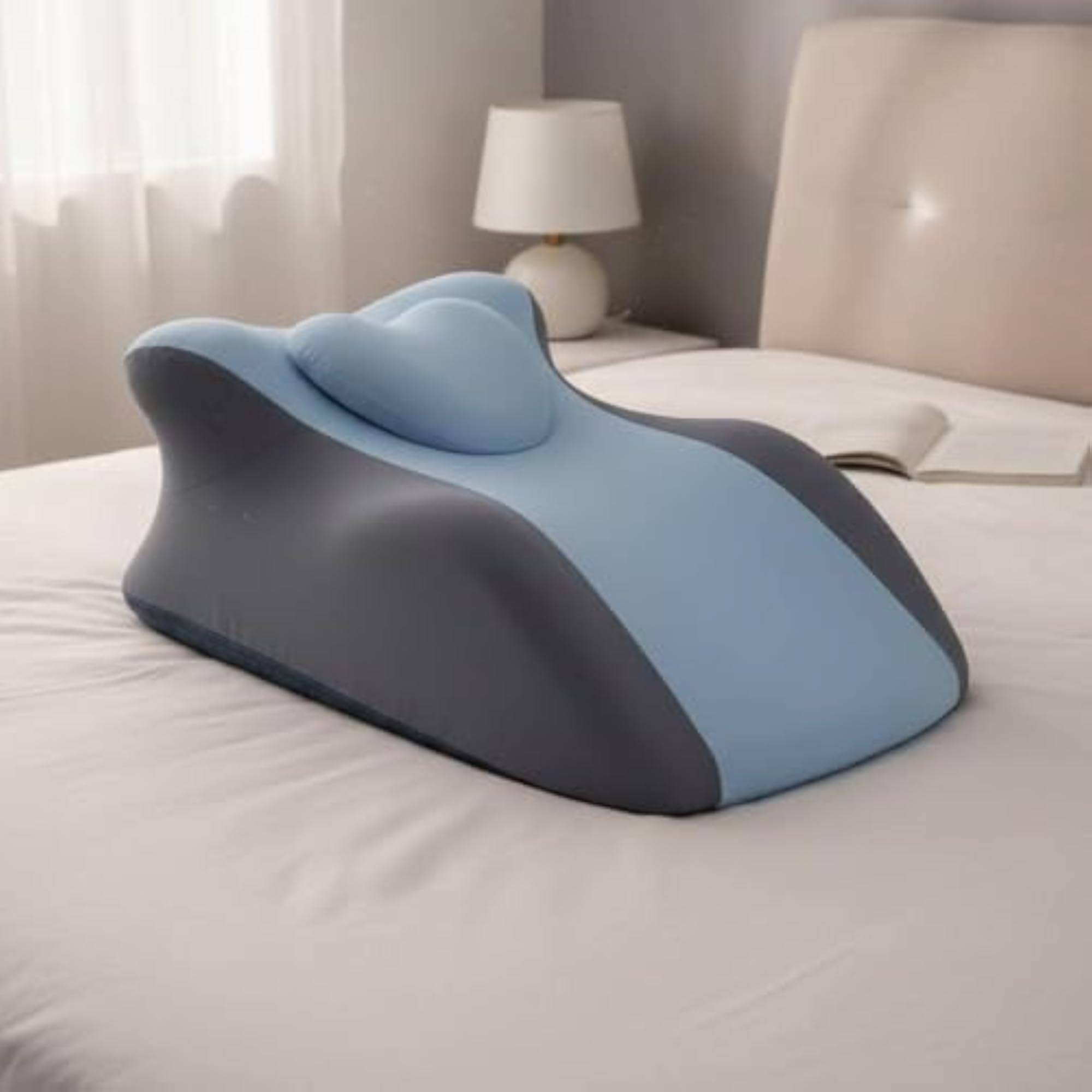 High Rebound Memory Support Reading Pillow for Spinal Alignment