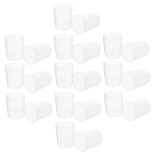 LALAFINA 30pcs Measuring Cup Measuring Beakers Laboratory Cup Lab Equipment Chemistry Beakers Lab Plastic Beakers Chemistry Measure Cups Liquid Measuring Tools Lab Beakers Abs