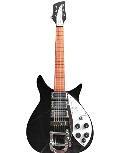 AMINIY Combinaison de Guitare électrique avec Pick-up Touche d’érable Jazz Rosewood Touche Guitare électrique en Noir 3… - Les Beatles, Paul McCartney, John Lennon, RIngo Starr, George Harrison AMINIY Combinaison de Guitare électrique avec Pick-up Touche d'érable Jazz Rosewood Touche Guitare électrique en Noir 3…