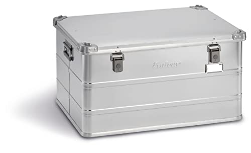 Enders Aluminiumbox VANCOUVER, Industriebox, Transportbox, Universalbox, Gummidichtung, stabil, robust, Staub- und Spritzwasserschutz, Werkzeugkiste, Campingbox, Handgriffe, B79 x T58,5 x H60 cm #1351