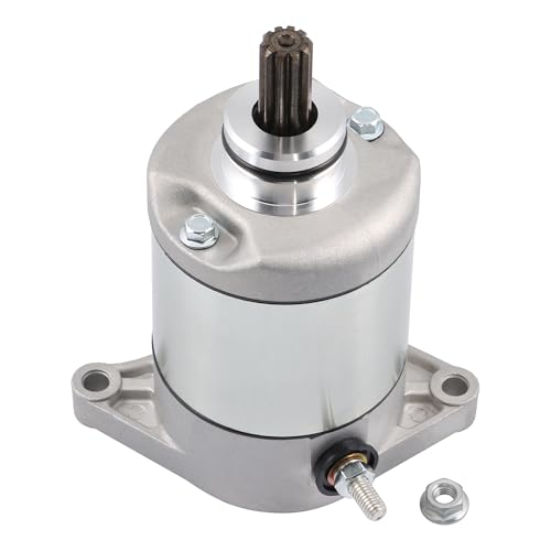 GOOFIT Electric Starter Start Motor Accessoires Fit Ersatz Für Motor Suzuki ATV Eiger 400 Arctic Cat ATV 375 400 2002-2008 2X4 4X4 UTV TRV Suzuki KingQuad 400 LT-A400 LT-F400 3545-016 31100-38F00