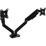 Bush Business Furniture Braccio doppio monitor regolabile, 17'-32', nero satinato (AC99891-03) immagine