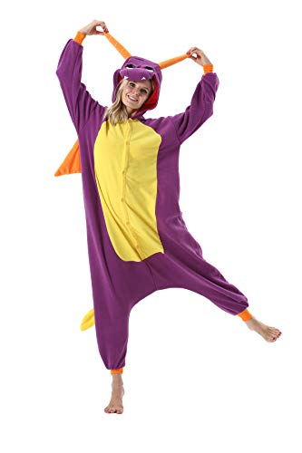 SimZoo Adult Pajamas Unisex Animal Onesies Novelty Nightwear Halloween Chirstmas Homewear Onepiece Cosplay Costume M - Image 2