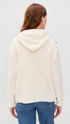 [BLANKNYC] womens Sweater and Denim Trucker Jacket3