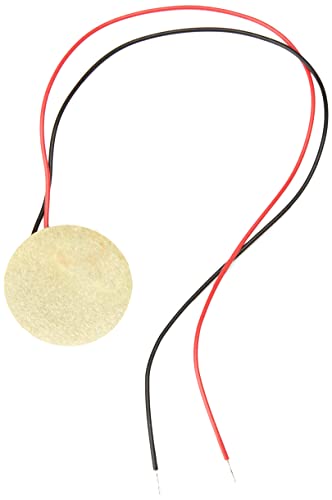 Multicomp ABT-441-RC Elemento piezoeléctrico, tamaño 27 mm, 4, 200Hz, 30V, plomo