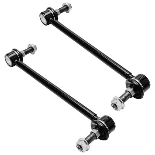 Image of Detroit Axle - Front 8pc End Suspension Kit for Toyota 2004-2010 Sienna, 2 Lower Control Arms with Ball Joint 2 Sway Bar End Links 2 Inner Tie Rods 2 Boots 2005 2006 2007 2008 2009 Replacement