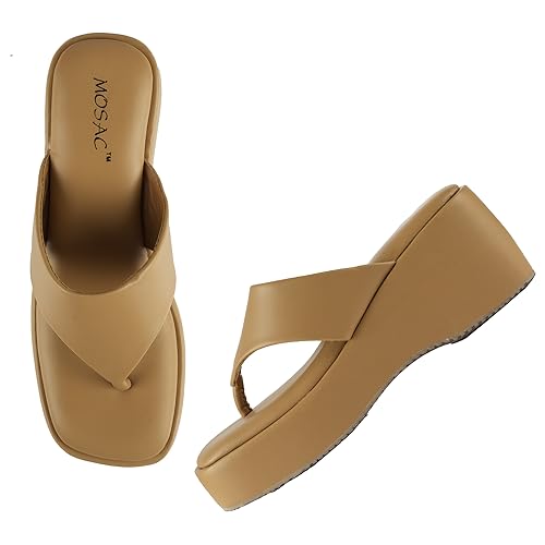 Image of MOSAC Fashion Sandal Casual Platform Wedges Heels Sandals For Womens & Girls