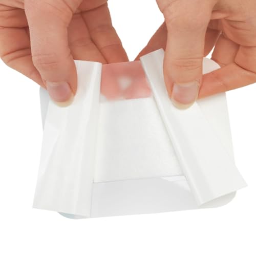 Plastod - Apósito BWT adhesivo hipoalergénico estéril con almohadilla absorbente central que no se adhiere a la herida, 10 x 12,5 cm, 58804