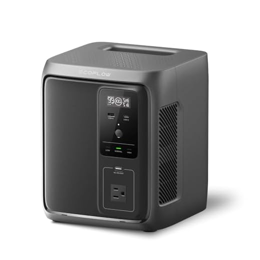 EF ECOFLOW Portable Power Station DELTA 3 1000 Air, 960Wh LiFePO4 (LFP) Battery, 500W AC Output Solar Generator(Solar Panel Optional) for Home Backup Power, Camping & RVs