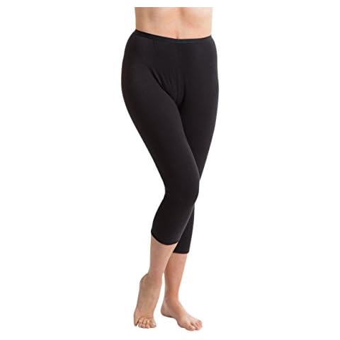 Passionelle Ladies Luxury Cotton Cropped Leggings Cover